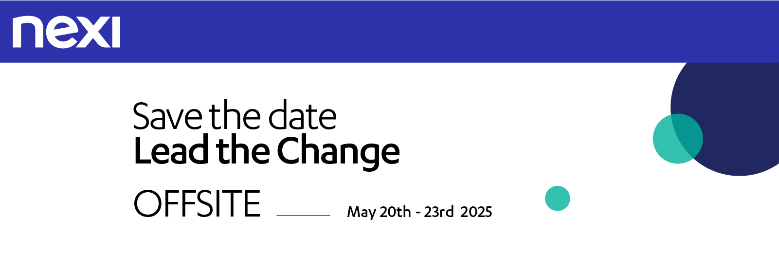 LEAD THE CHANGE OFF SITE 2025